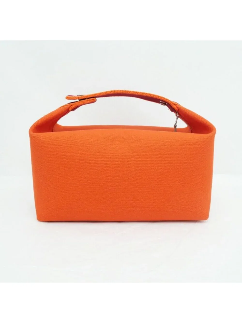 Hermes Brid-a-brac GM Orange Silver Handbag Pouch